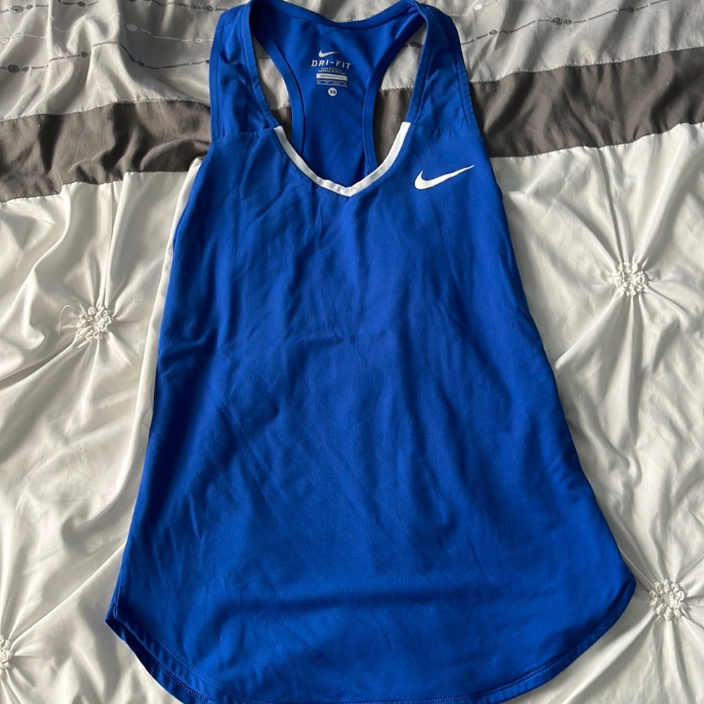 Blue Athletic Tank
